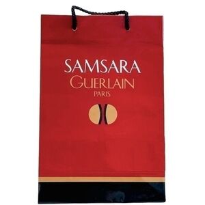 Guerlain Paris Luxury Paper Bag 10.5x7 Brand New Designer Gift Bag